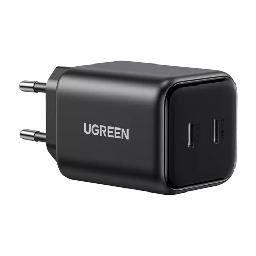 UGREEN X526 USB-C kettős töltő, 45 W (fekete)