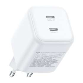 UGREEN X526 USB-C GaN kettős töltő, 45 W (fehér)