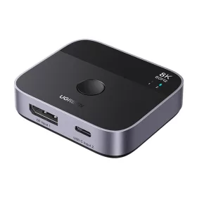 UGREEN AW701 2 az 1-ben DisplayPort-USB-C adapter