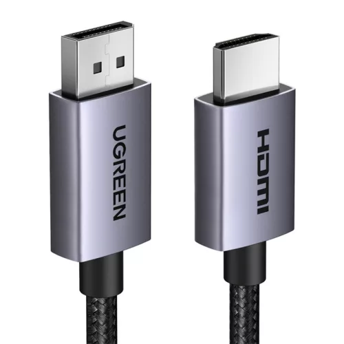 UGREEN DP123 DisplayPort-HDMI kábel, 4K 30Hz, 2 m