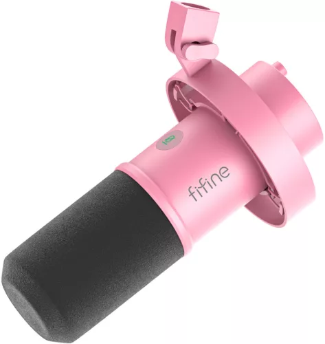 Fifine K688P dinamikus mikrofon (rózsaszín)