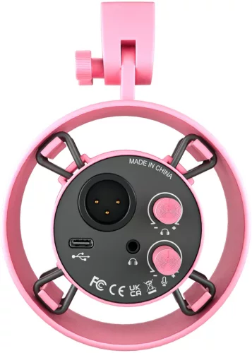 Fifine K688P dinamikus mikrofon (rózsaszín)