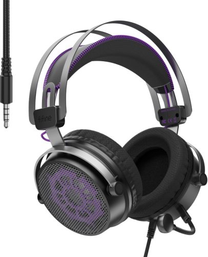 Fifine H18 játék fejhallgató (fekete)