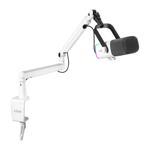 Fifine TAM8W dinamikus mikrofon (fehér)