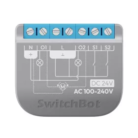   SwitchBot Relay Switch 2PM intelligens kétcsatornás kapcsoló