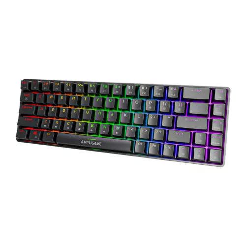 Fifine GK1 mechanikus billentyűzet ,65% RGB (fekete)