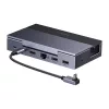 UGREEN CM800 6 az 1-ben dokkolóállomás, USB-C, HDMI, USB, RJ45