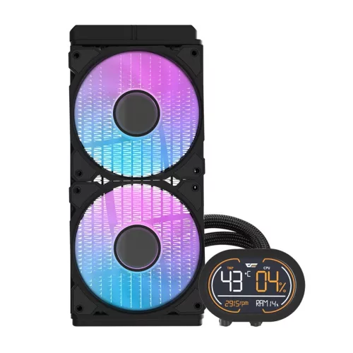 Darkflash DH240D v2 CPU vízhűtő (fekete)
