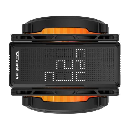 Darkflash E400 PLUS aktív CPU hűtés (fekete)
