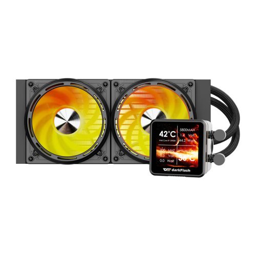 DarkFlash Explore DE240 CPU vízhűtés (fekete)