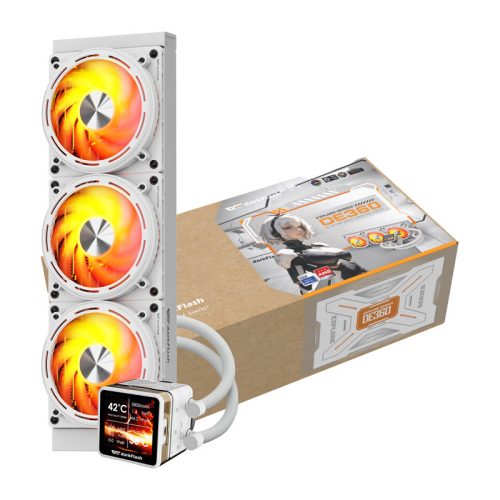 DarkFlash Explore DE360 CPU vízhűtés (fehér)