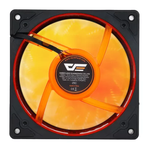 Darkflash DE8 hűtőventilátor (fekete)