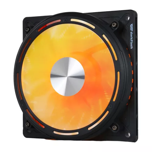Darkflash DE8 hűtőventilátor (fekete)
