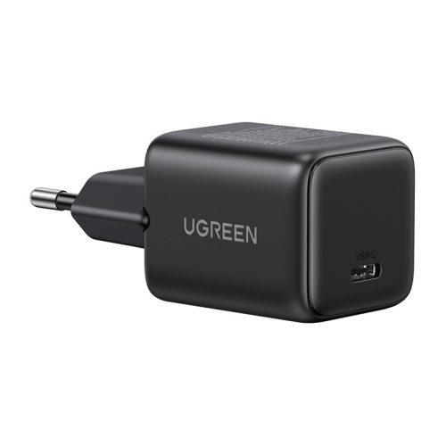Ugreen X513 GaN USB-C fali töltő + 1 m-es USB-C kábel (fekete)