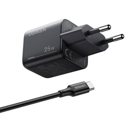 UGREEN X517 kézi töltő, 25 W, USB-C GaN + 1 m kábel