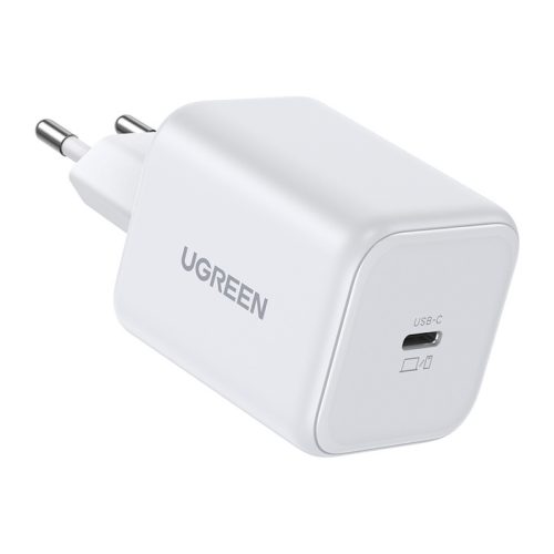 UGREEN X524 45 W-os fali töltő, USB-C GaN (fehér)