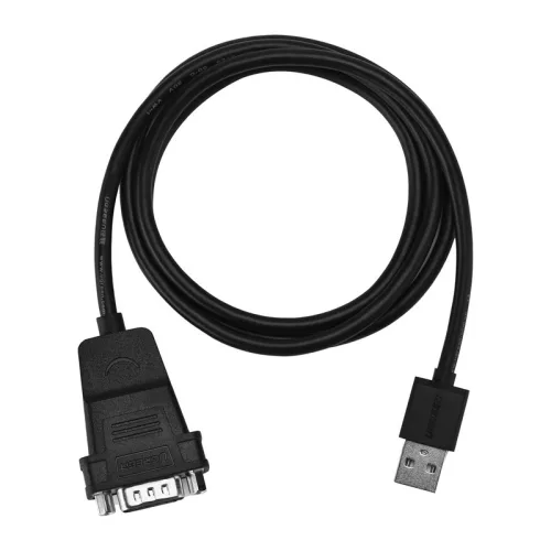USB-DB9/RS-232 kábel Ugreen CR104 3 m (fekete)